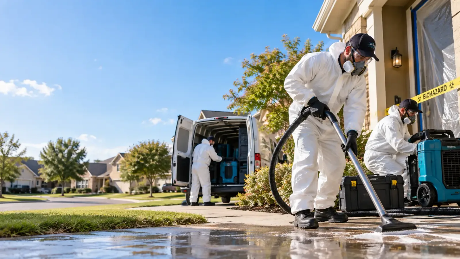 Biohazard Cleanup in New London, IA